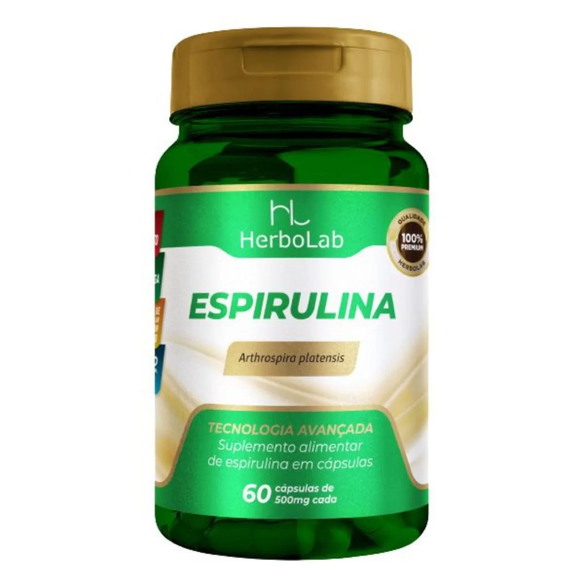 Espirulina 60 Caps - Herbolab