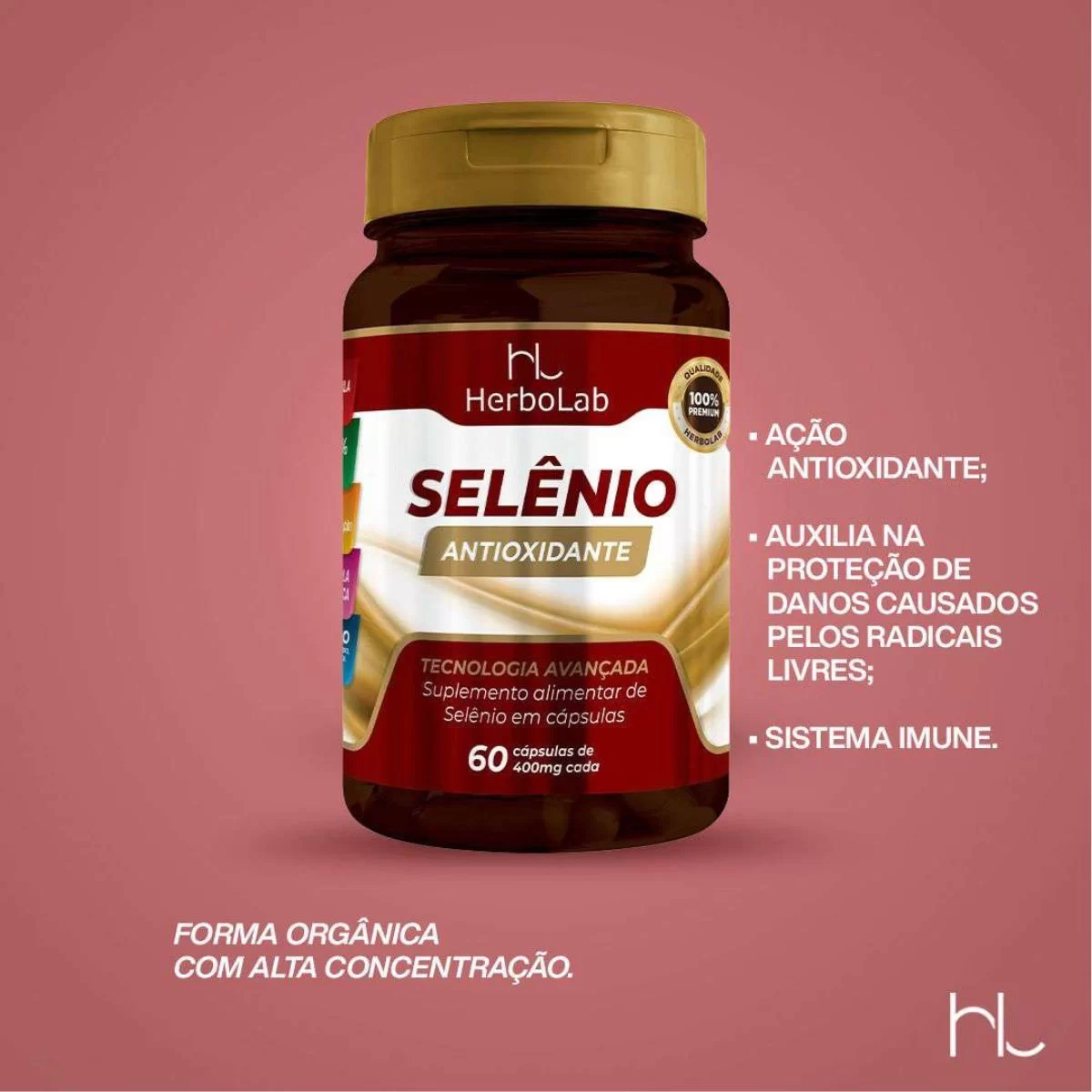 Selênio 60 Caps - Herbolab image hover