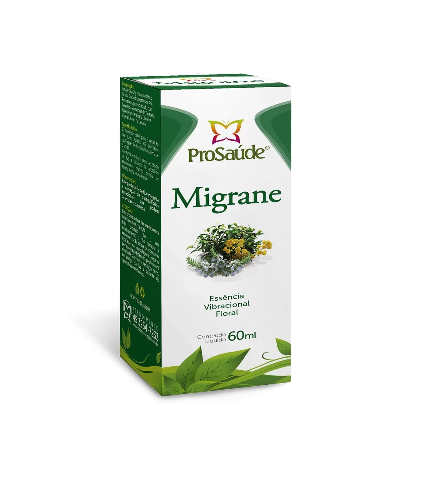 Migrane 60 Ml - Prosaude