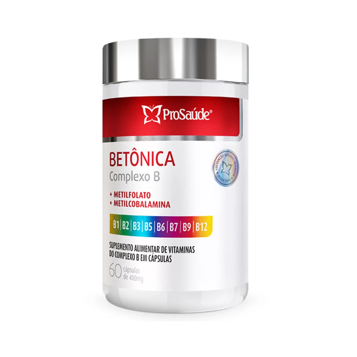 Betônica ProSaude - Complexo B + Metilfolato + Metilcobalamina