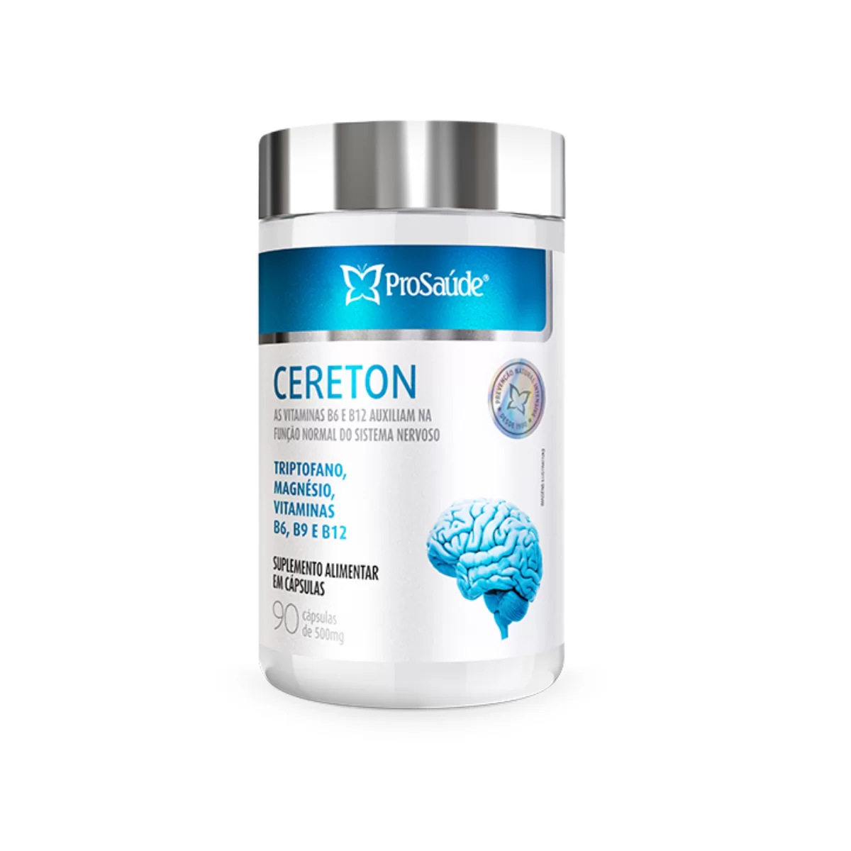 Cereton (Triptofano) 500Mg 90 Cps - Prosaude