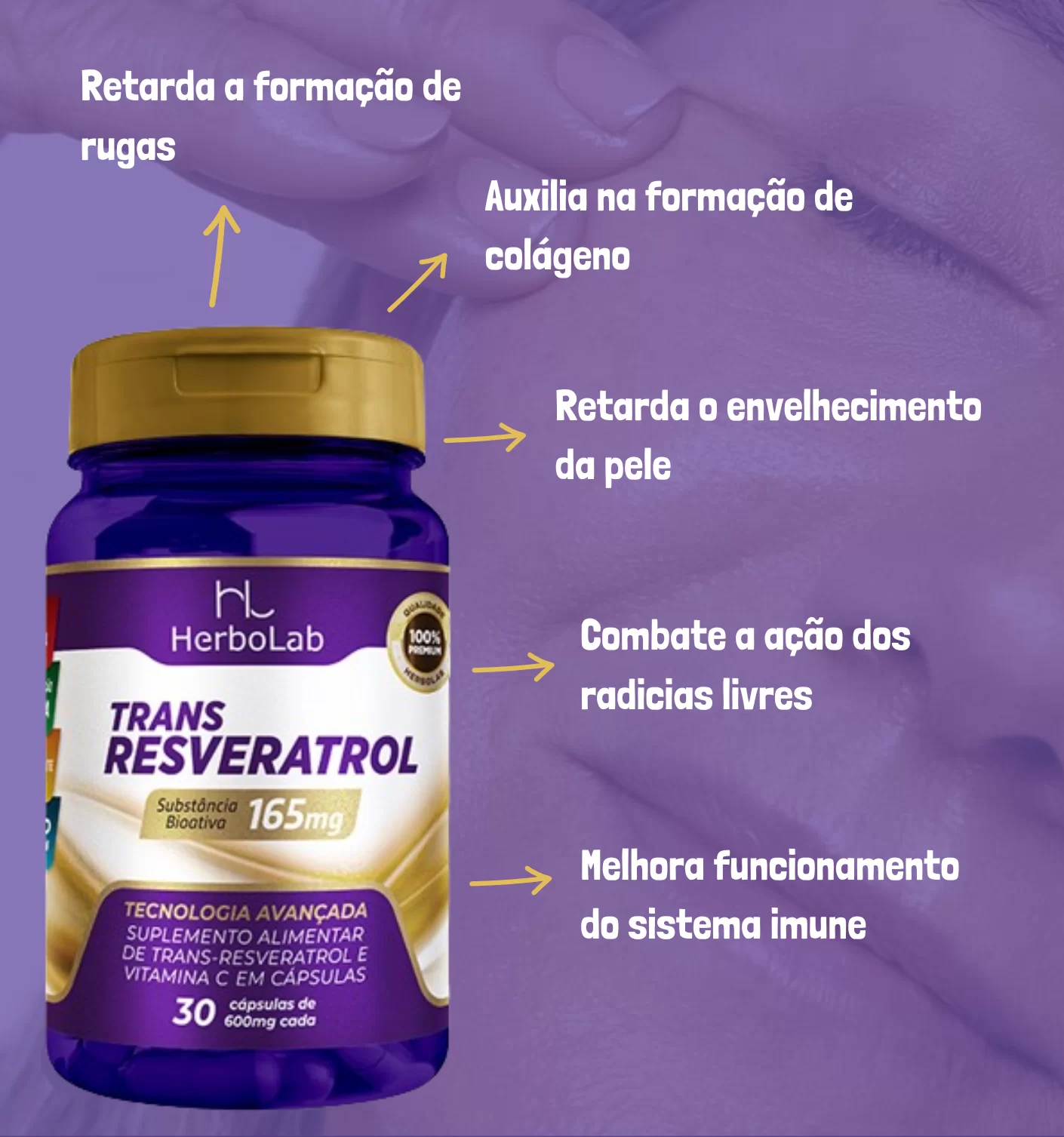 Transresveratrol 30 Cps - Herbolab image hover