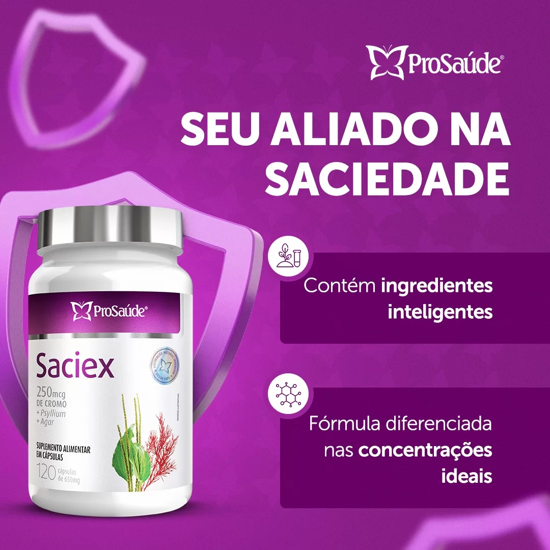 Saciex 120 Caps - Prosaude image hover