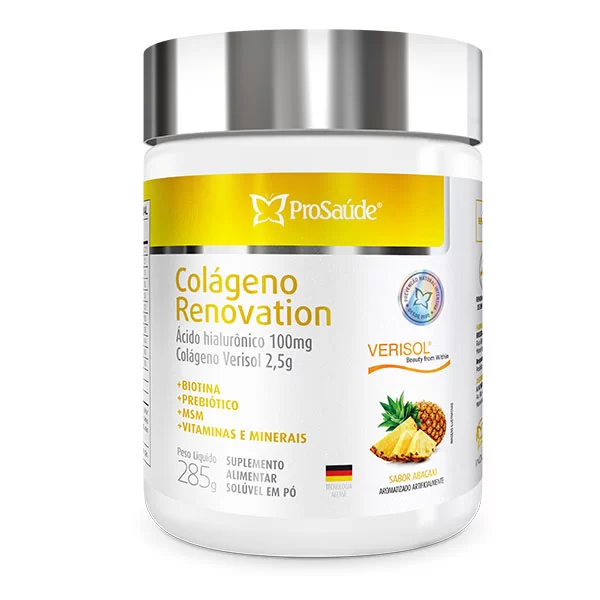 Colageno Renovation Abacaxi 285G - Prosaude