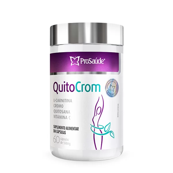Quitocrom (L-carnitina+quitos+cr) 550Mg 60Cps-pro